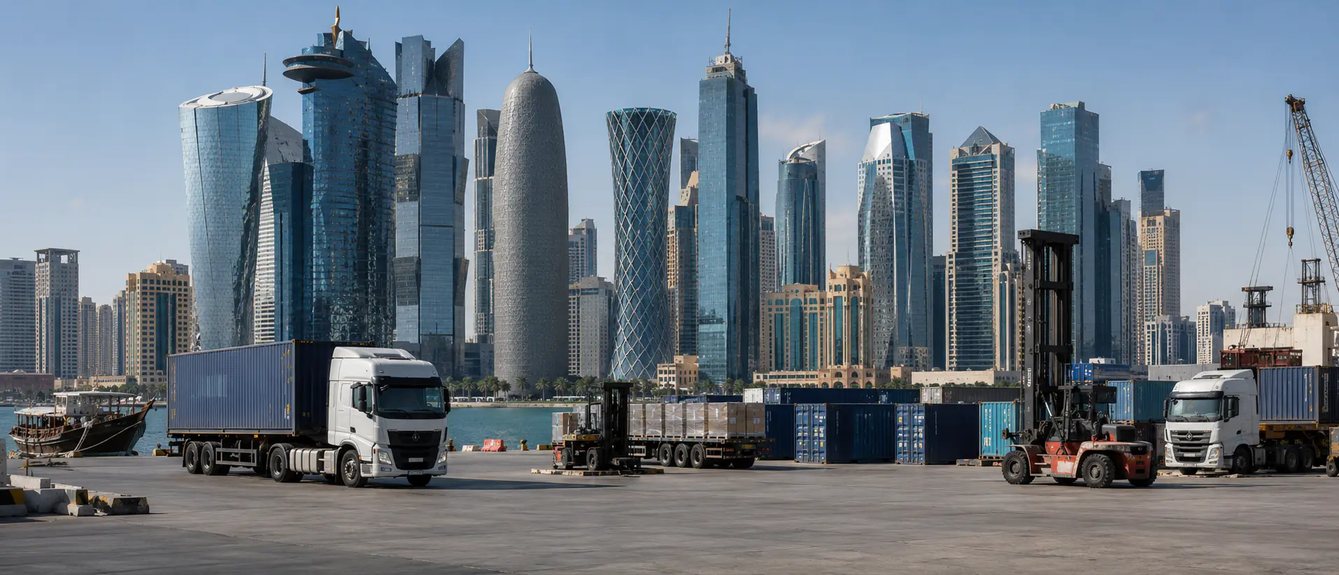Guardian Shipping logistics operations serving customers in Qatar
